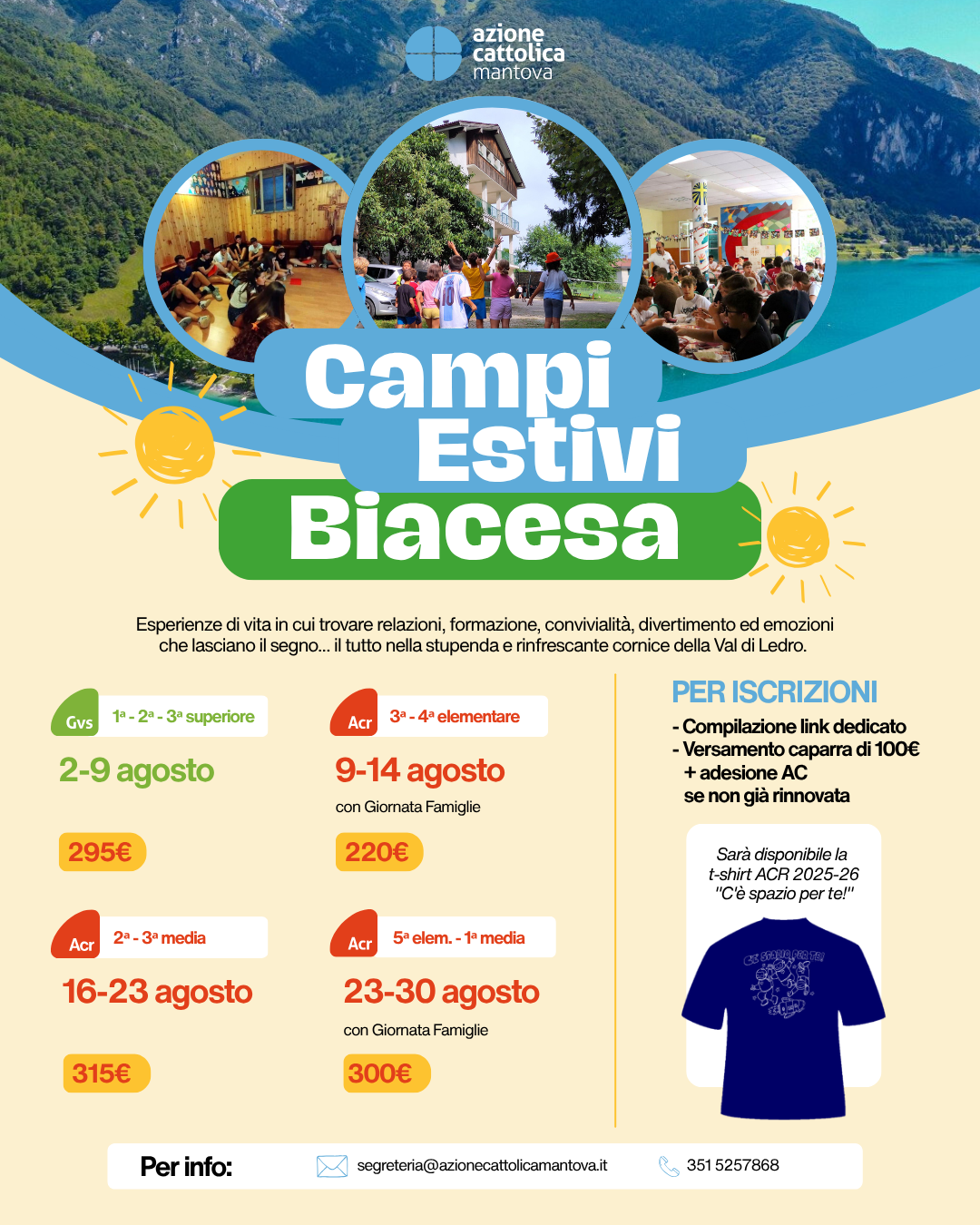 Campi estivi ACR 2026